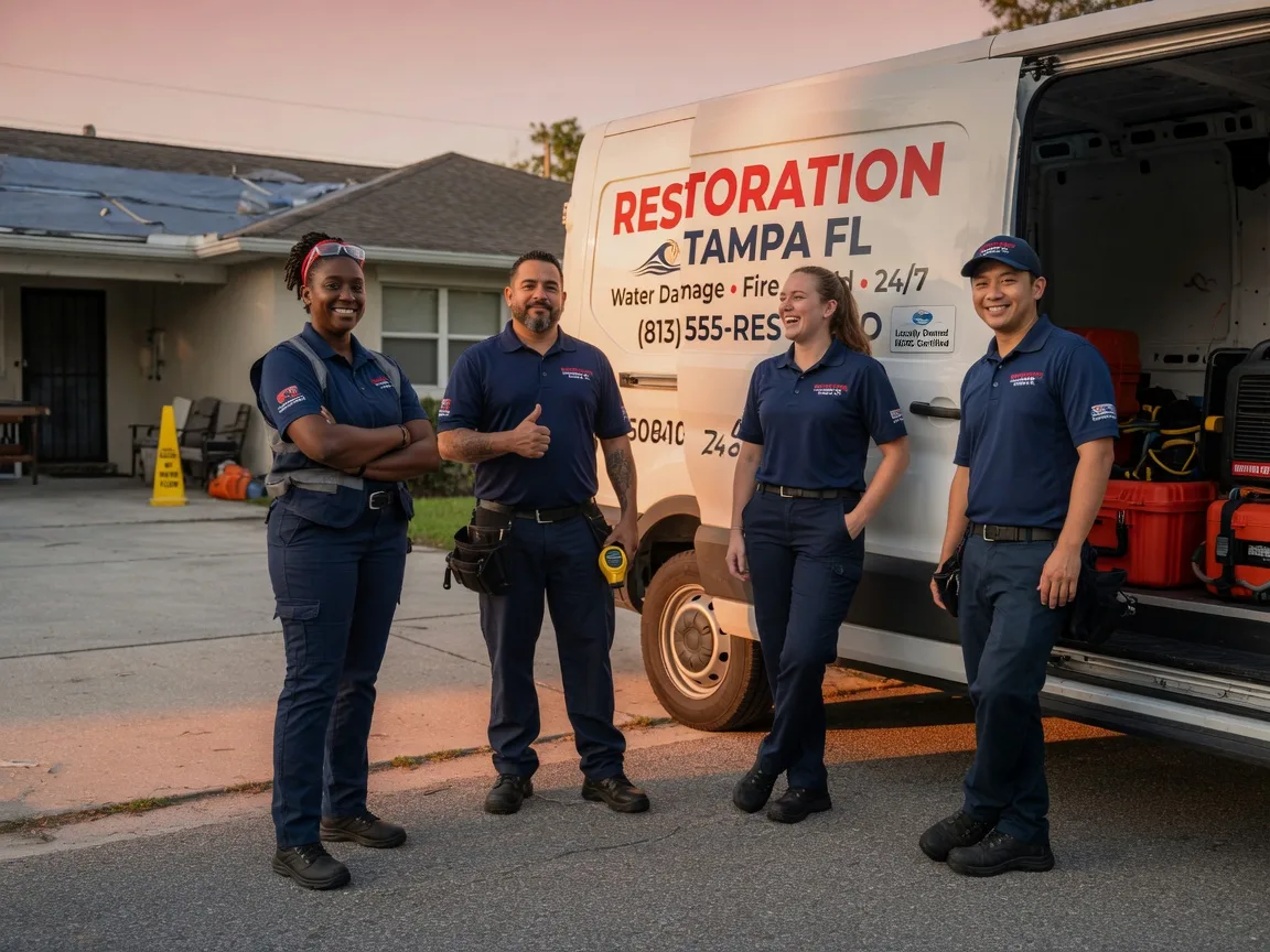 Water Damage Restoration company in Round Mountain, TX